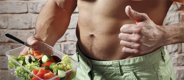 Salată de legume pentru potența masculină
